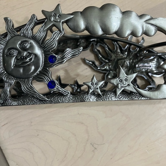 NWOT Spoontique Pewter Metal Arch Celestial Candle Holder - Picture 11 of 14